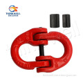 Alloy Steel Red Painted Lock Chain Connecting Link